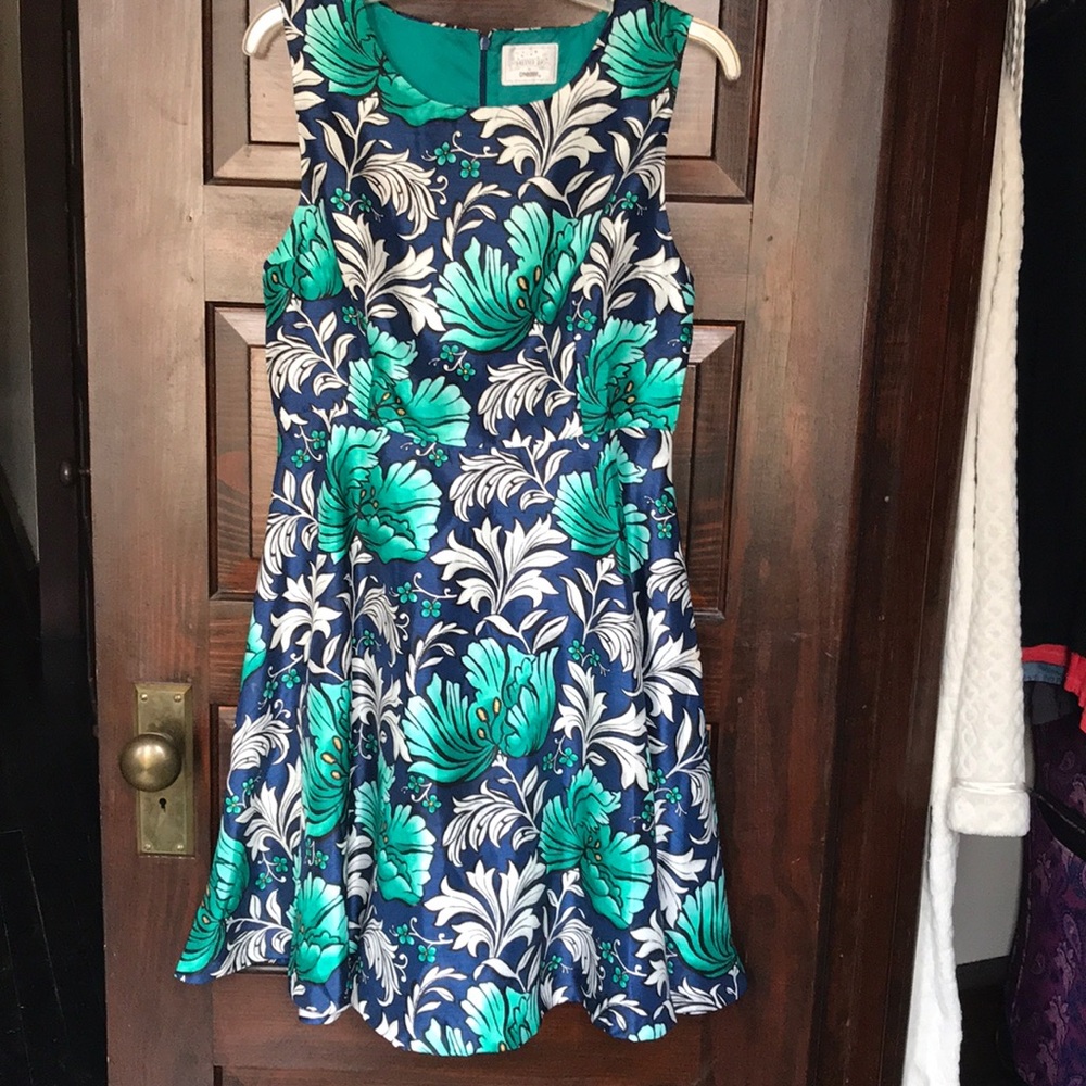 Fit n Flare Floral Dress